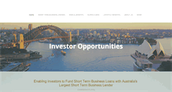 Desktop Screenshot of investoropportunities.com.au